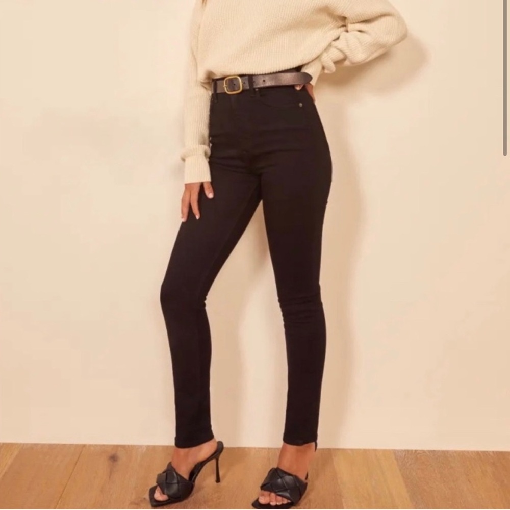 Reformation Harper Ultra High Rise Skinny Jeans Size 25